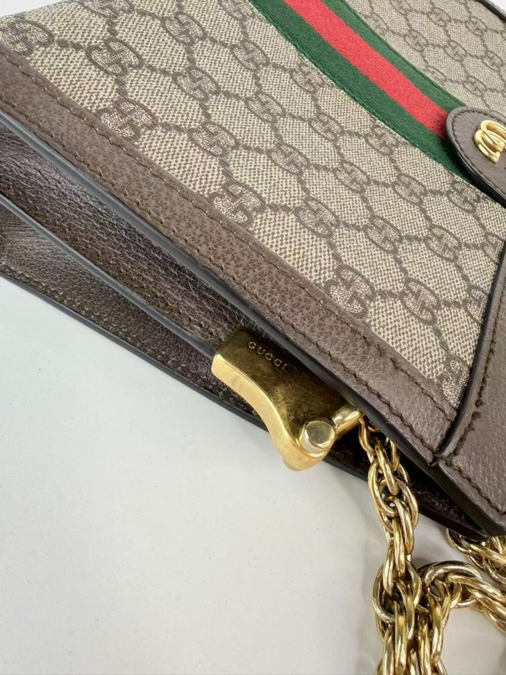 Gucci ophidia GG supreme shoulder bag - Picture 10 of 13